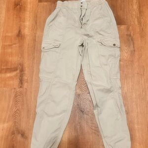 Khaki cargo pants